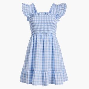 Hill House Elizabeth Nap Dress Hydrangea Gingham size XS